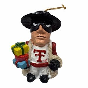 Masked Rider Mascot Texas Tech University Christmas Ornament TTU